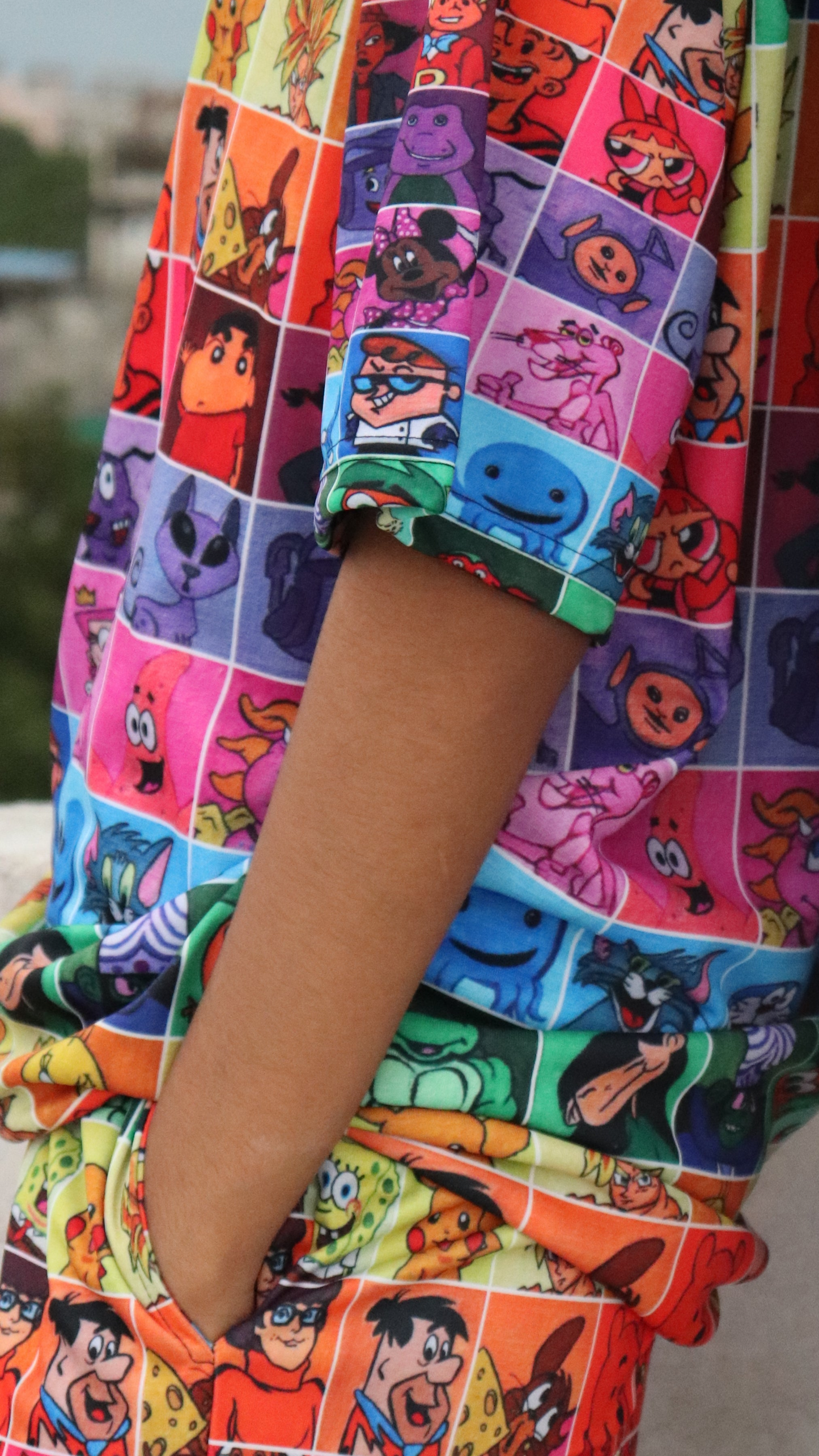 90's Cartoons Pattern-02 T-Shirt