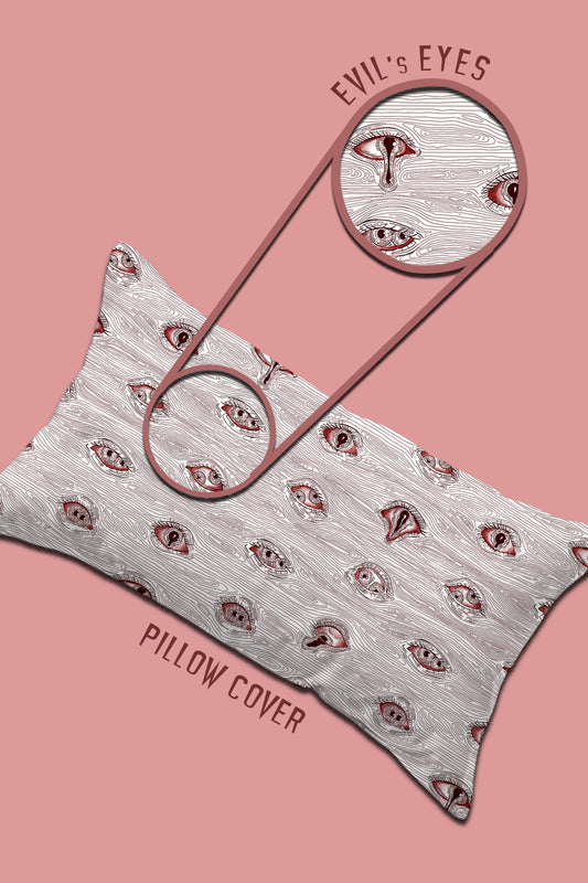 Evil's Eyes Pillow Cover