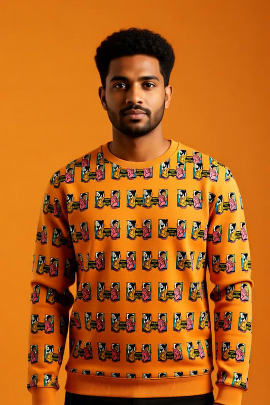 Saamne Wali Khidki Mein (MLM) Unisex AOP Sweatshirt