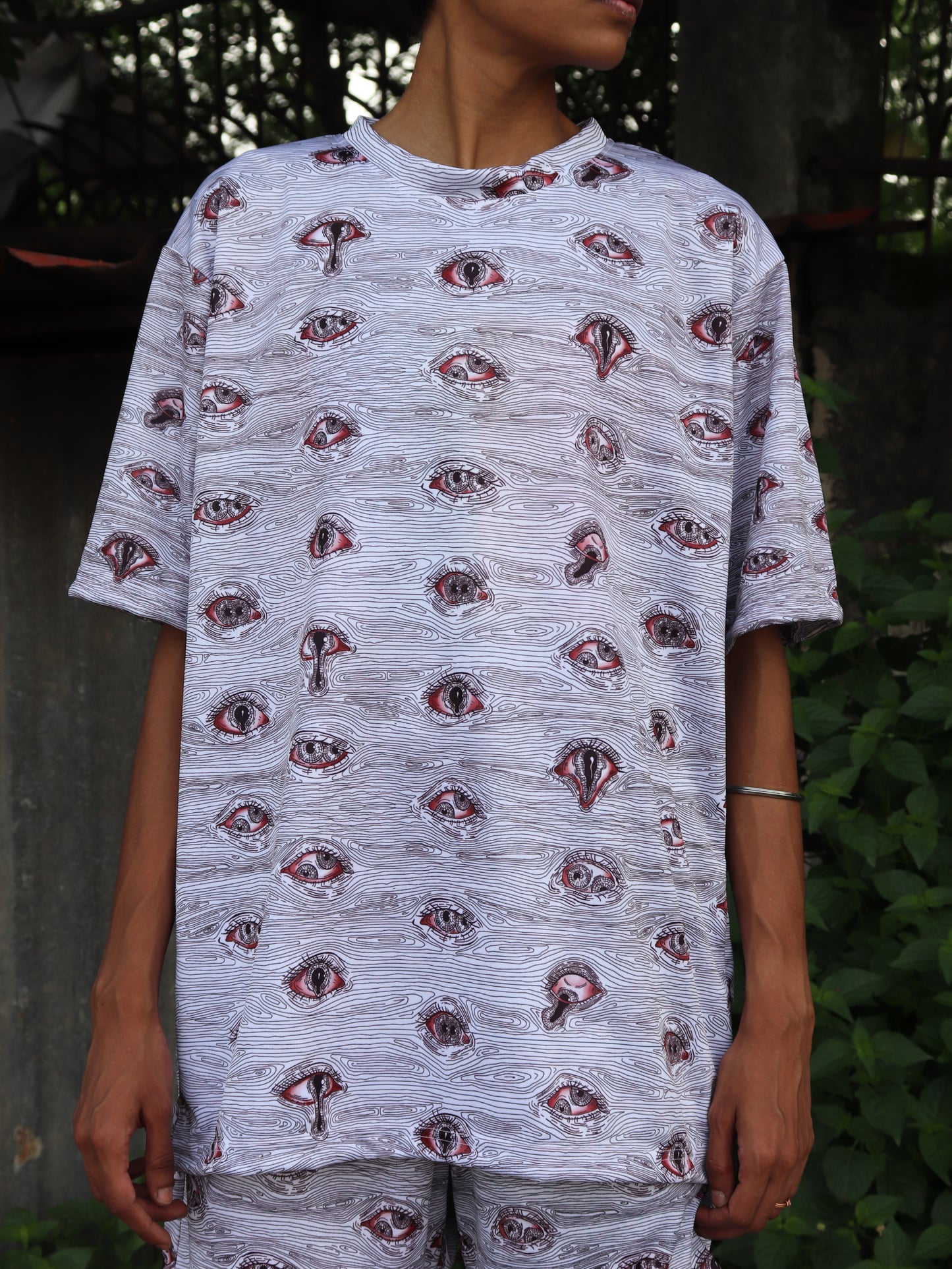 Evil's Eyes Oversized Tee