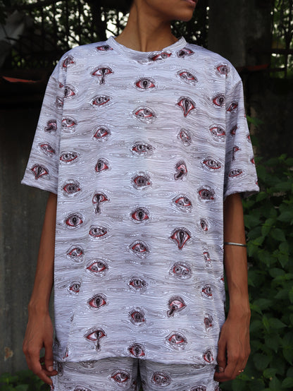 Evil's Eyes Oversized Tee