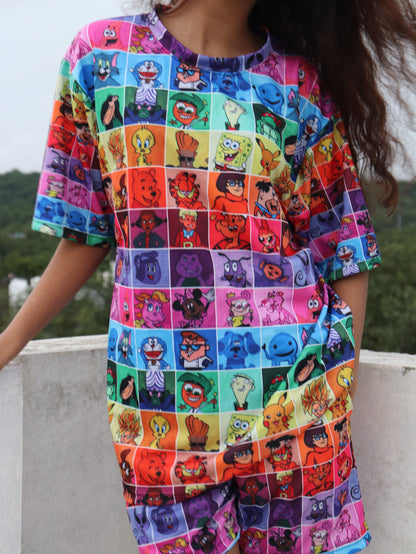 90s Cartoons Co-ord Set
