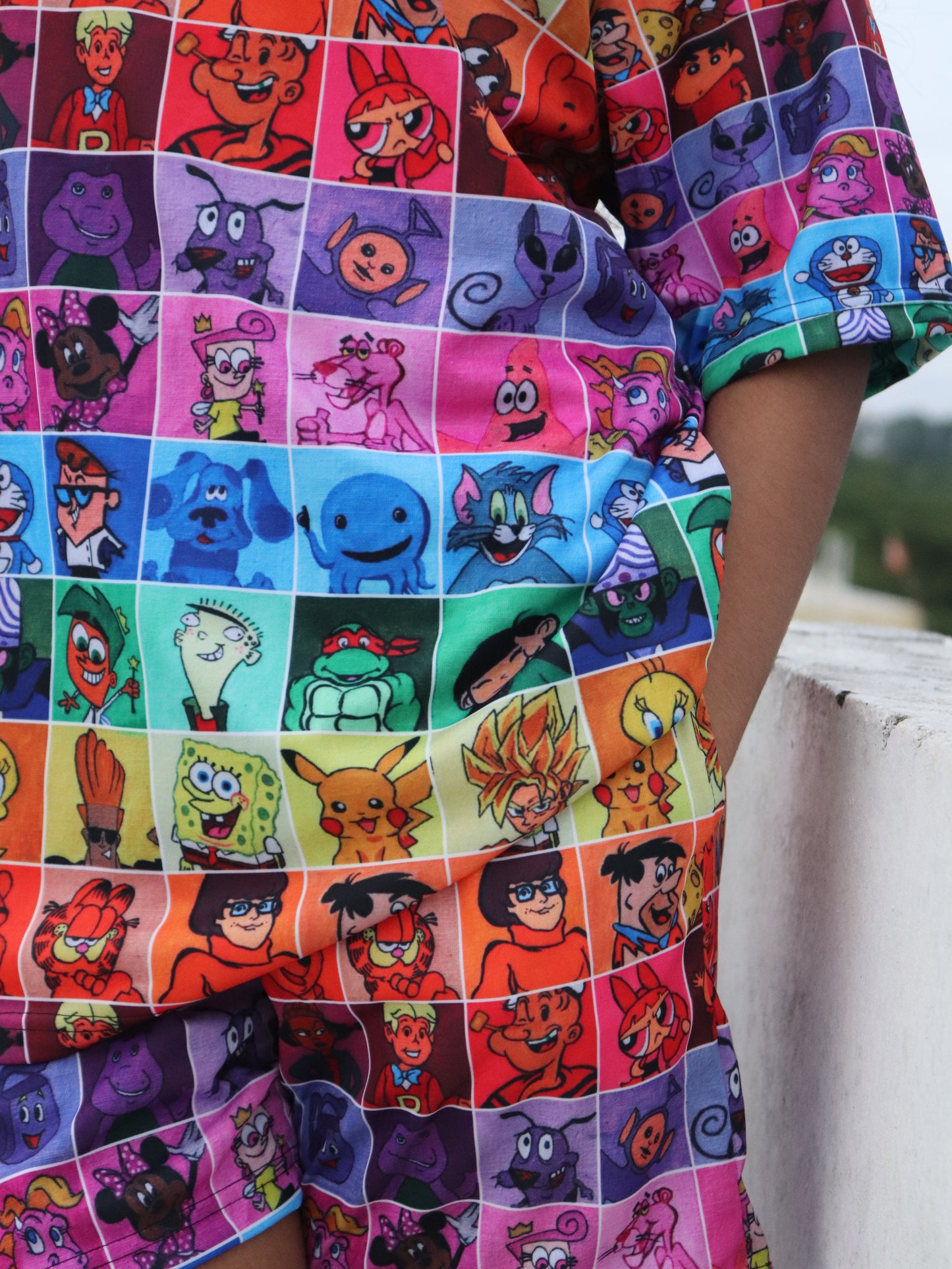 90's Cartoons Pattern-02 T-Shirt
