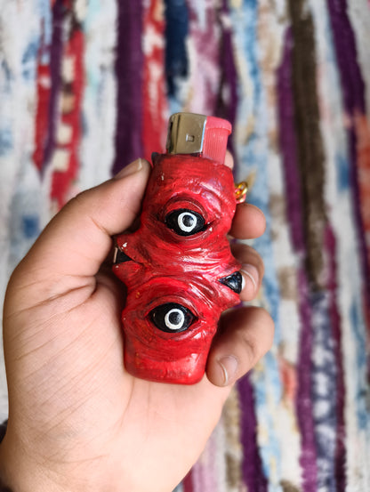 Six Eyes Lighter Case