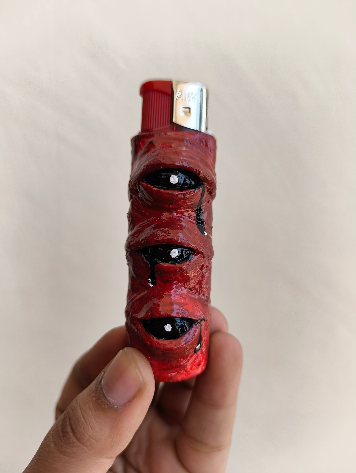 Red Eyes Lighter Case