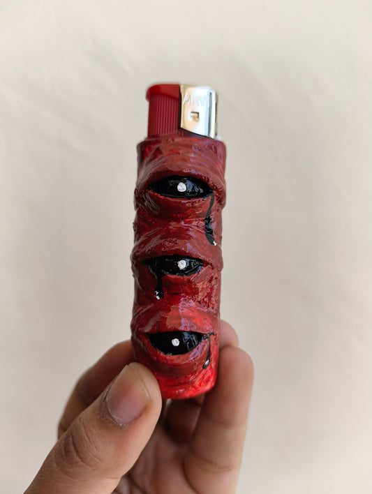 Red Eyes Lighter Case